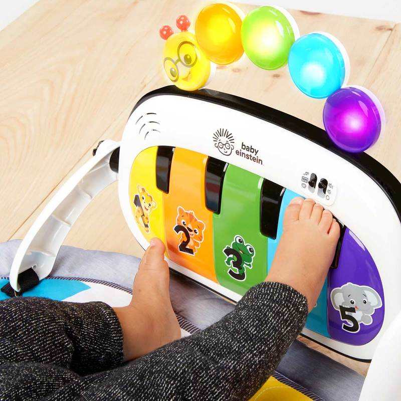 Tapis d'éveil piano 4 en 1 Kickin'Tunes Music Discovery gym Baby Einstein