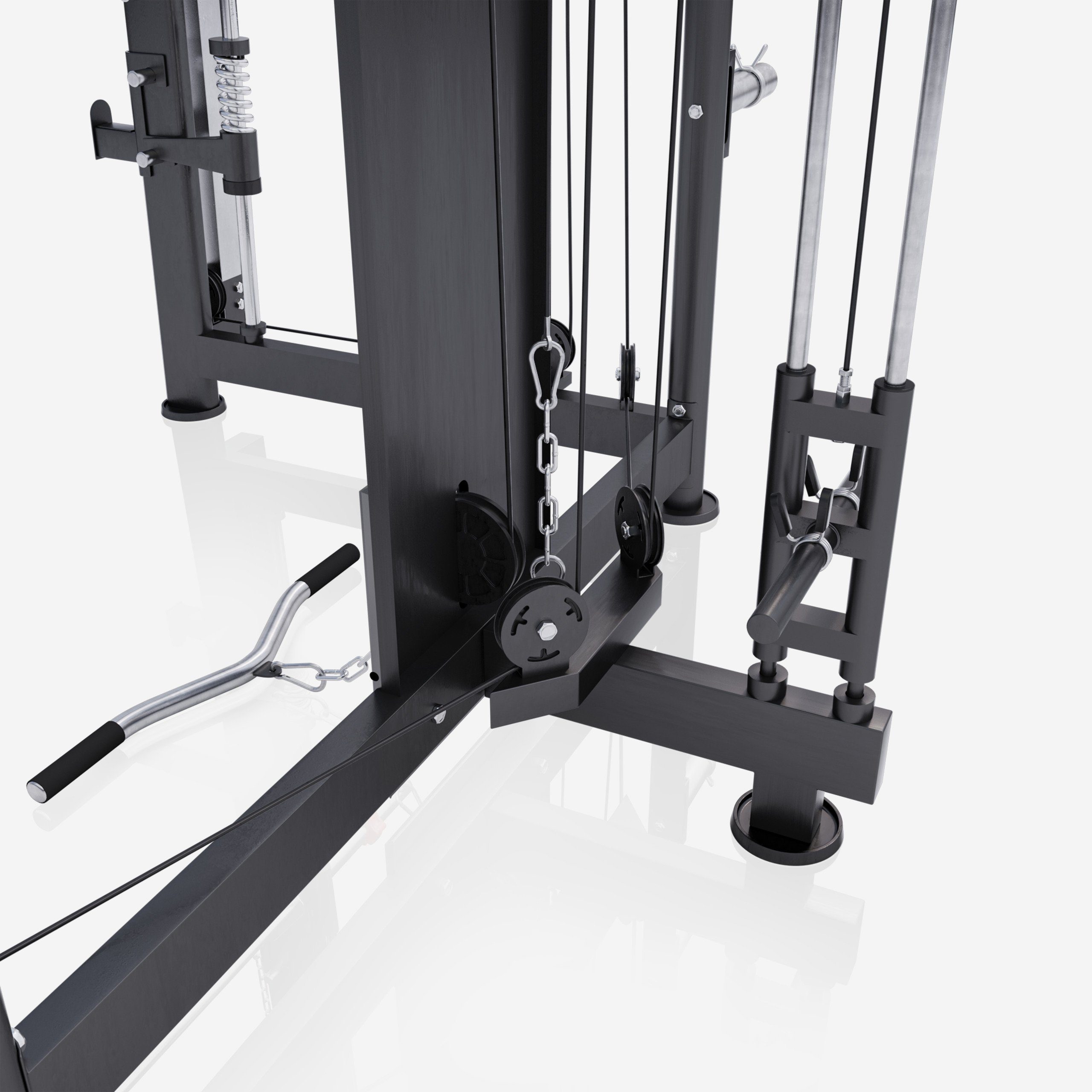 GORILLA SPORTS Kraftstation Power Rack - Multipresse, Smith Maschine, Kraftstation, Power Cage
