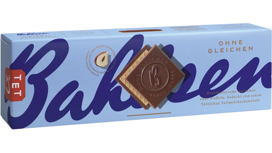 BAHLSEN Ohne Gleichen Vollmilch 125 g