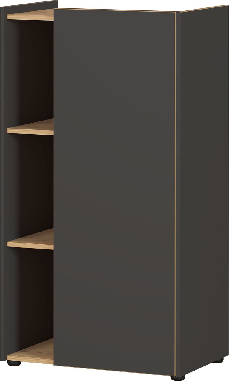 Trendstabil Aktenschrank 2976 Graphit/Navarra-Eiche-Nb.