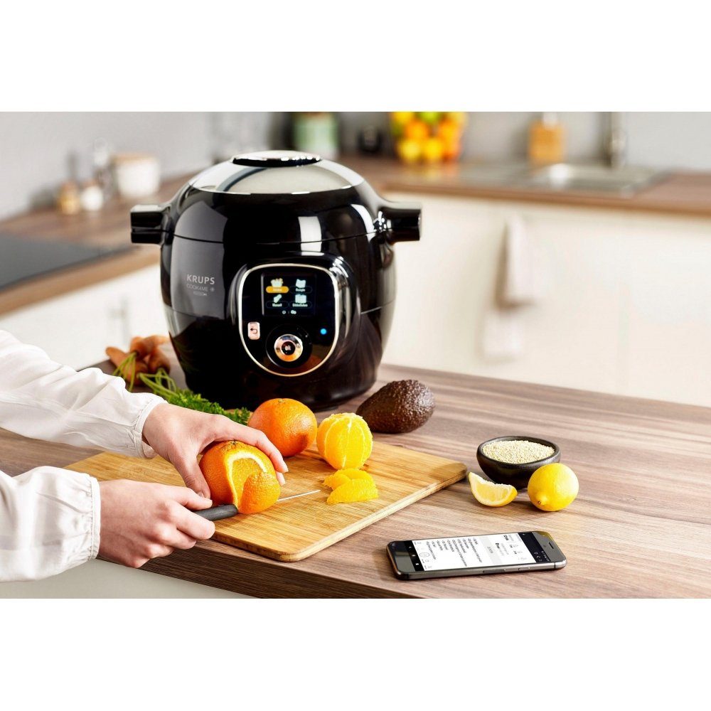 Krups Multikocher CZ7158 Cook4Me+ Connect - Multikocher - schwarz/grau