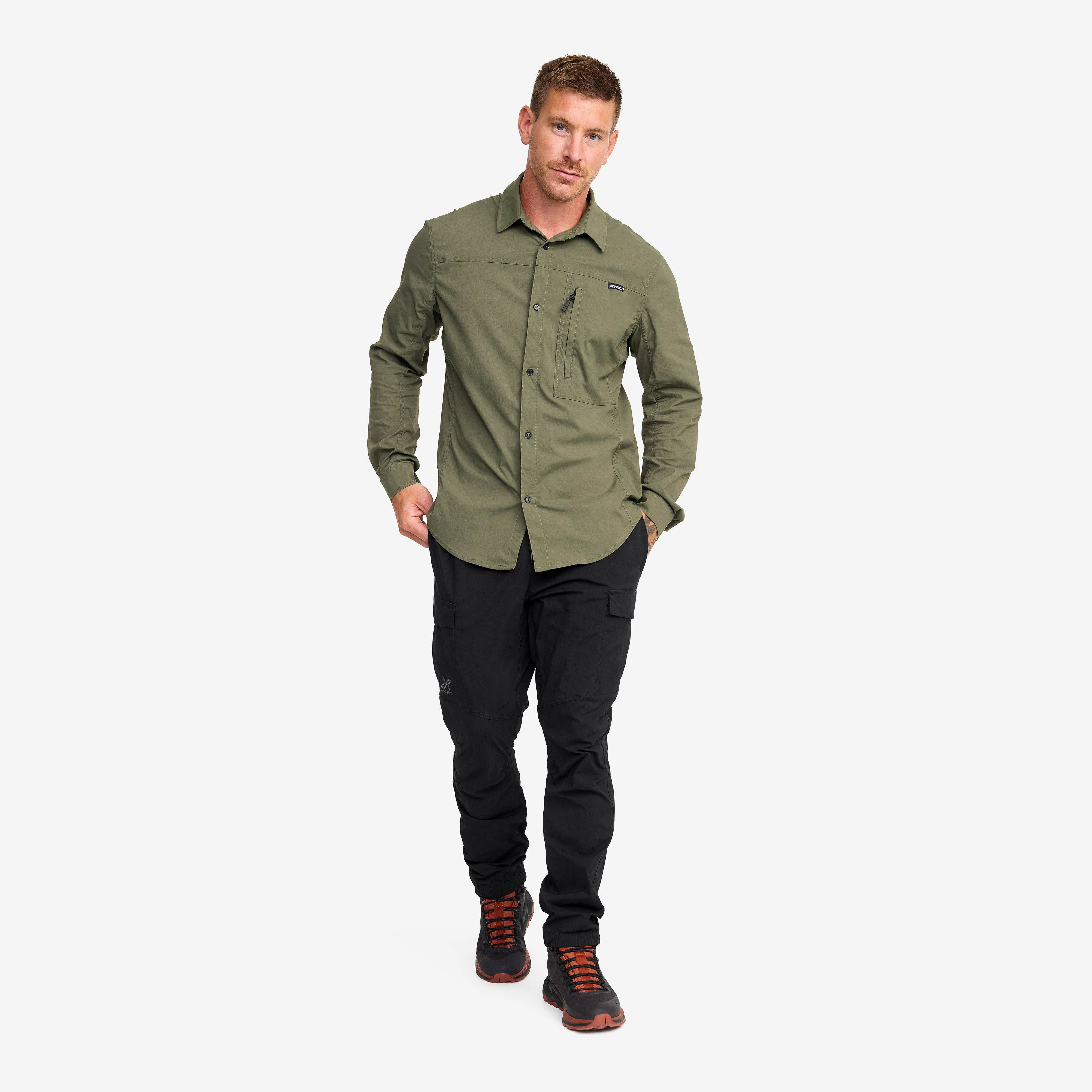 Preparation Stretch Shirt Homme Grape Leaf