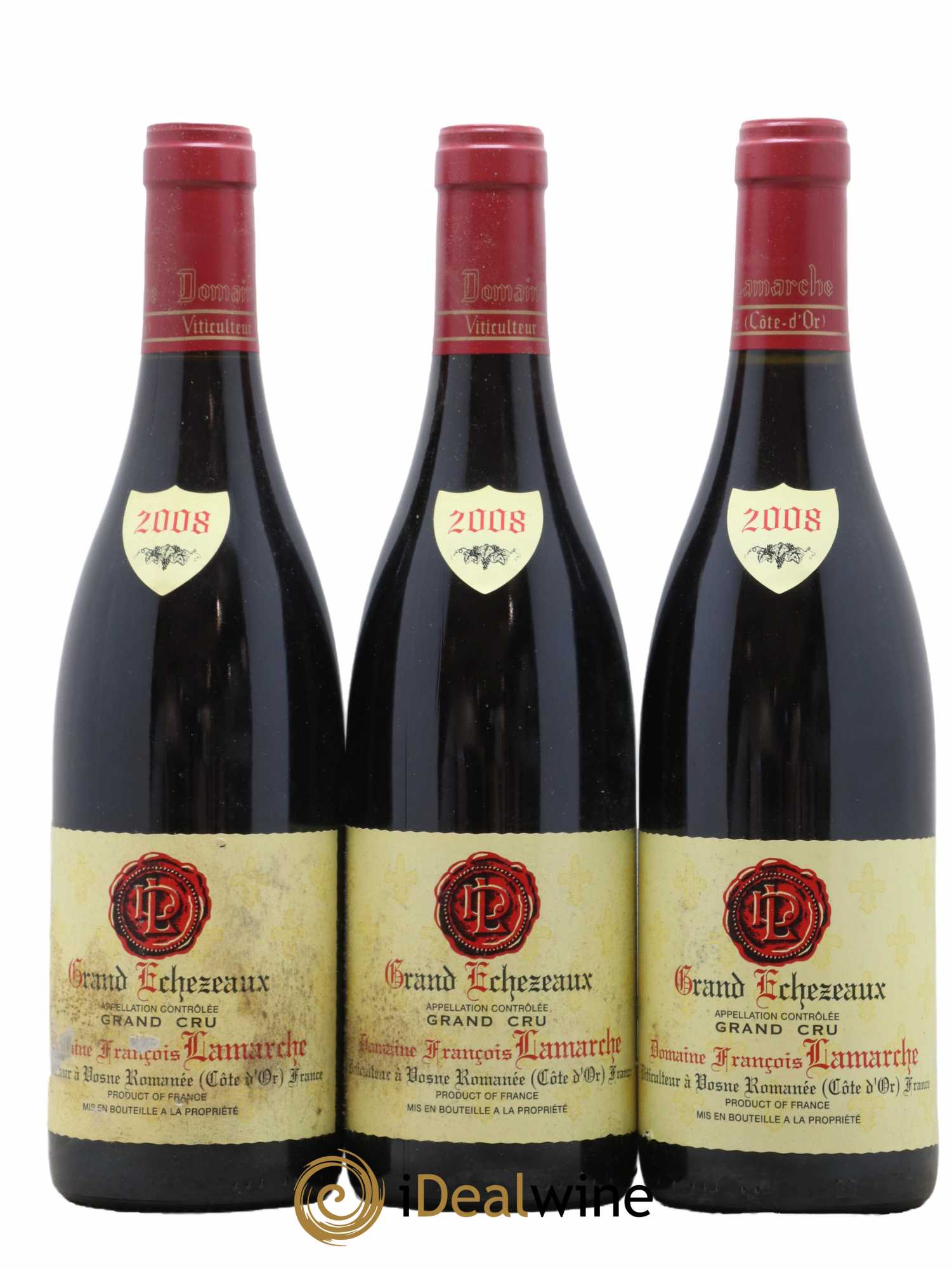 Grands-Echezeaux Grand Cru Lamarche (Domaine)  2008 - Lot de 12 Bouteilles