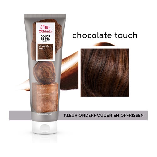 Wella Professionals Color Fresh hajmaszk natúr csokoládés árnyalat 150 ml