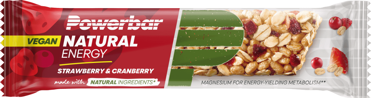 Energieriegel Natural Energy, Erdbeere Cranberry, 40 g