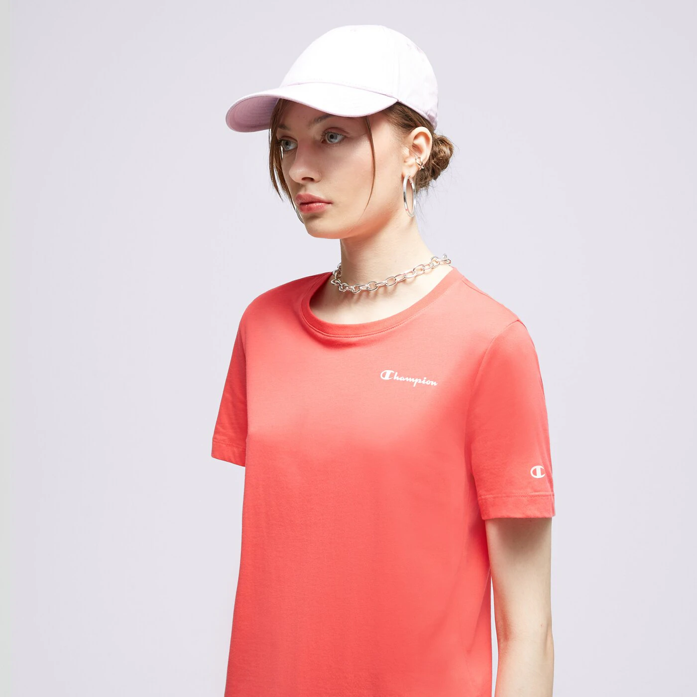 CHAMPION T-SHIRT CREWNECK T-SHIRT Rosa