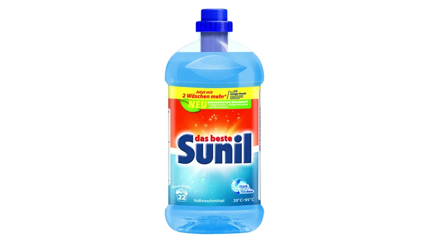 Sunil Vollwaschmittel flüssig 22WL 1.1 l