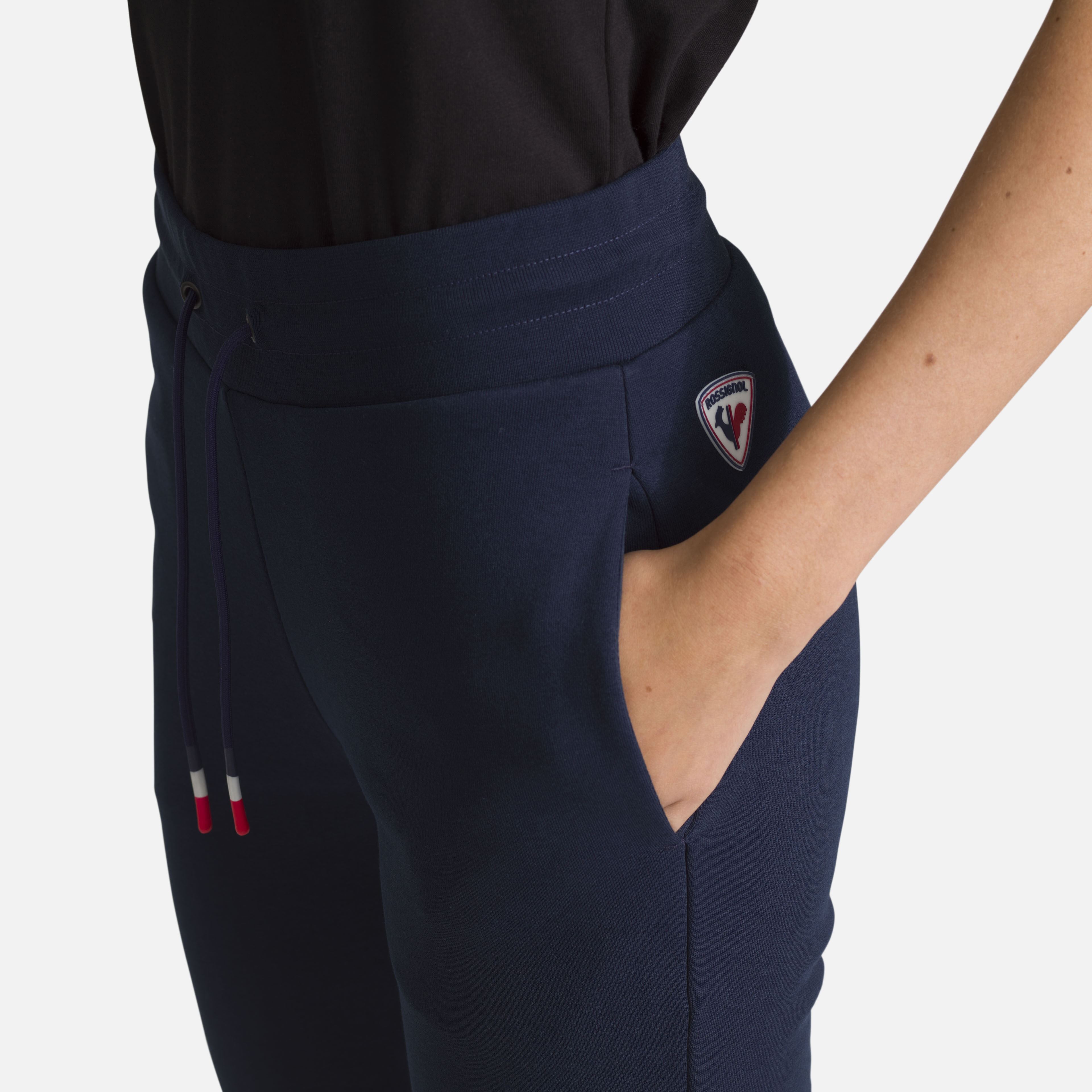 Pantalon en coton logo femme