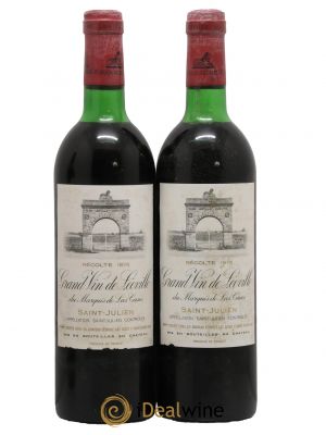Château Léoville Las Cases 2ème Grand Cru Classé  1978 - Lot de 2 Bouteilles