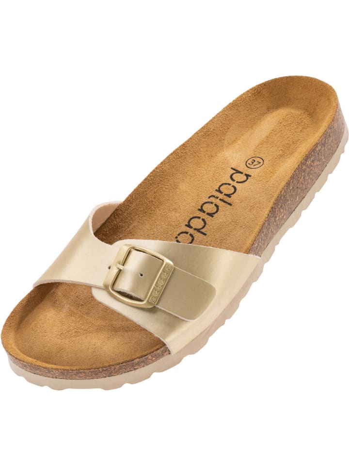 palado Pantoletten in Gold günstig kaufen