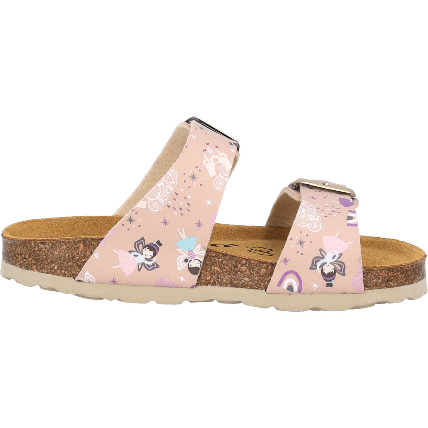 Palado Kids Samos G Print, Pantoletten, Kinder, Puder Fairy
