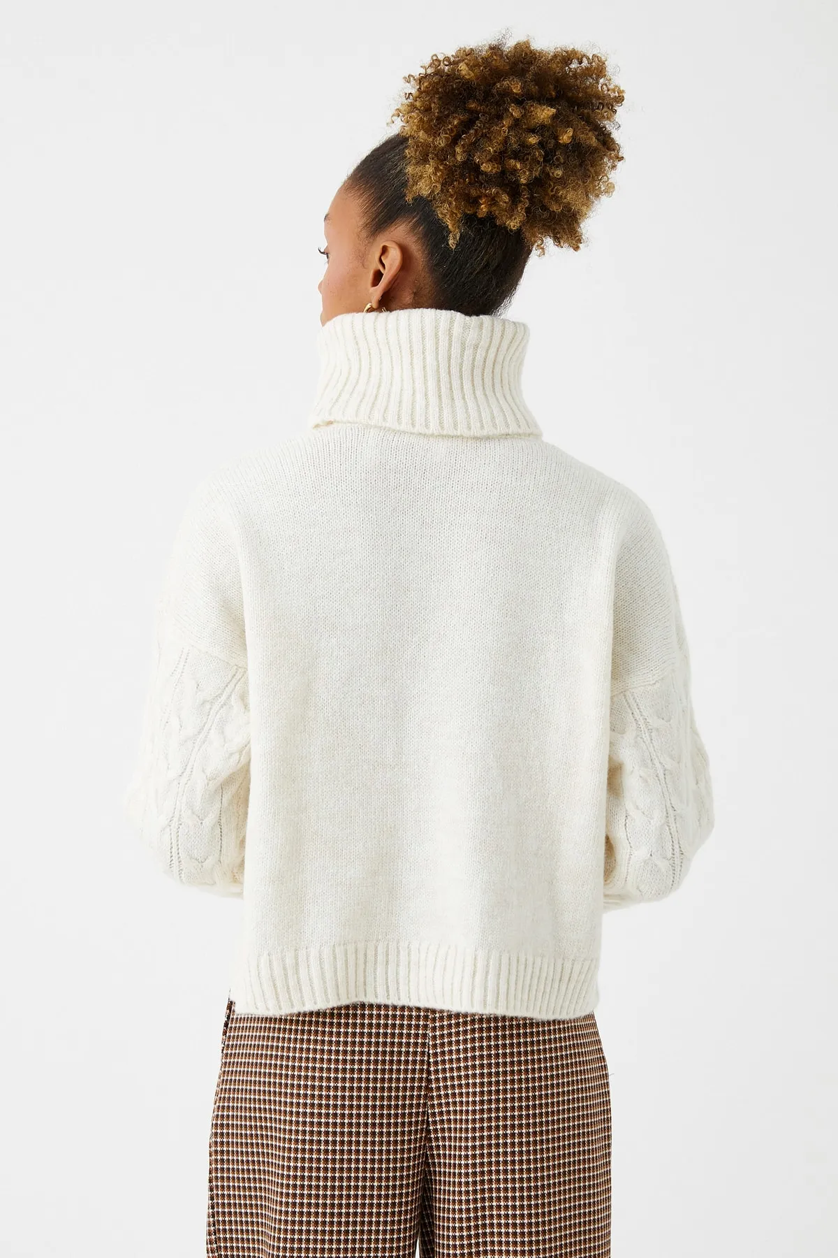 Koton  Rollkragenpullover mit Strickmuster