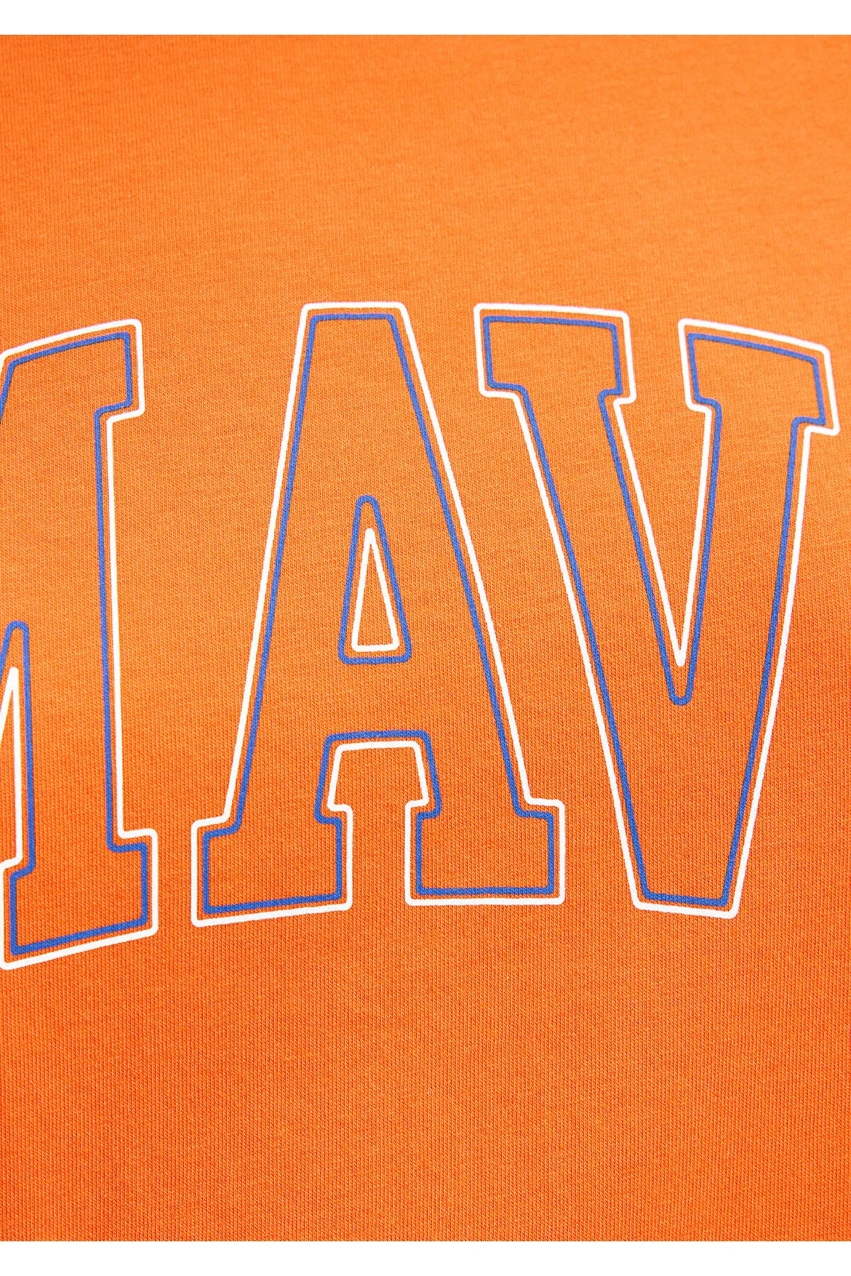 Mavi  Oranges T-Shirt mit Logo-Aufdruck Normale Passform / Normale Passform1611193-70485