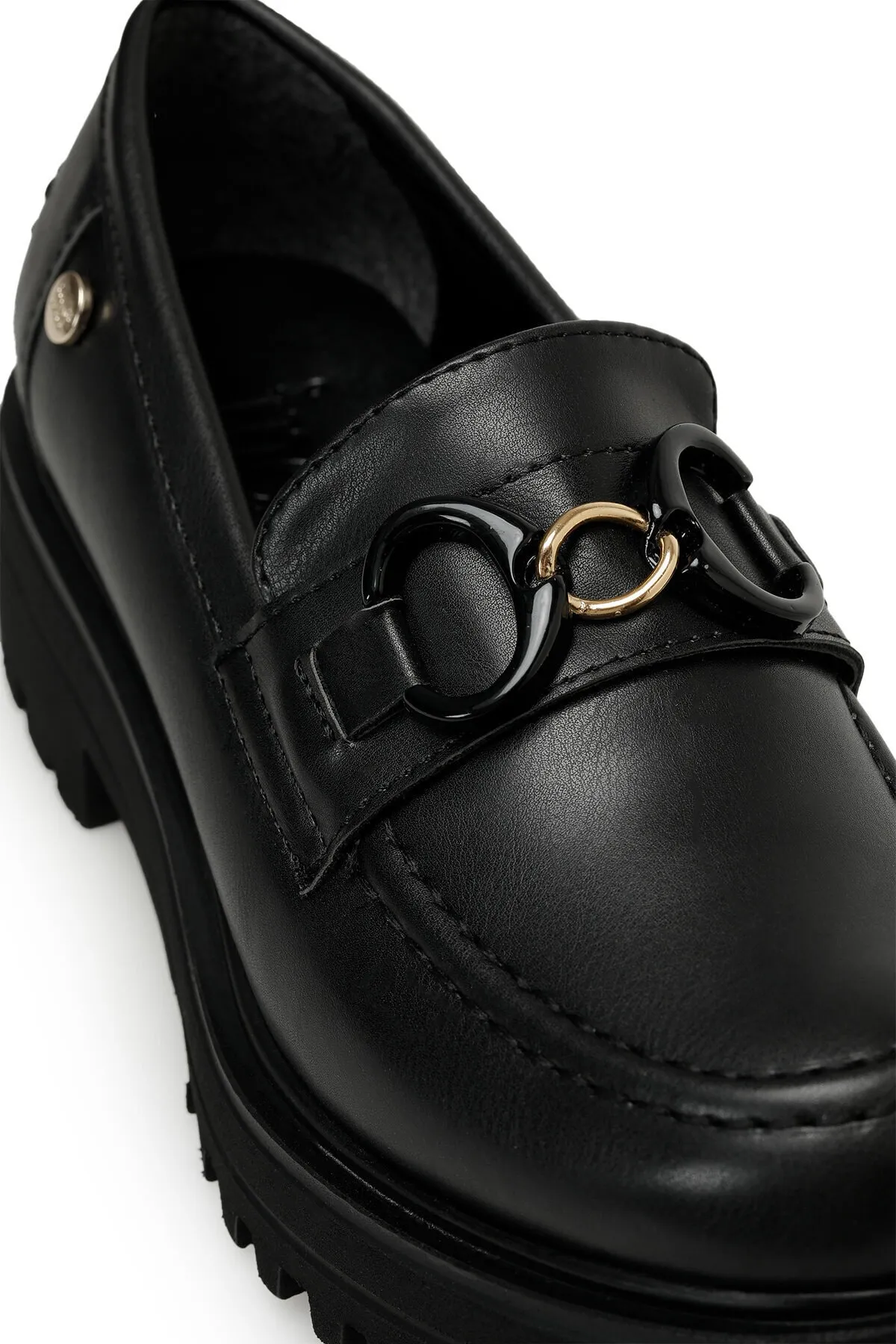 İnci  Loafer - Schwarz - Flacher Absatz