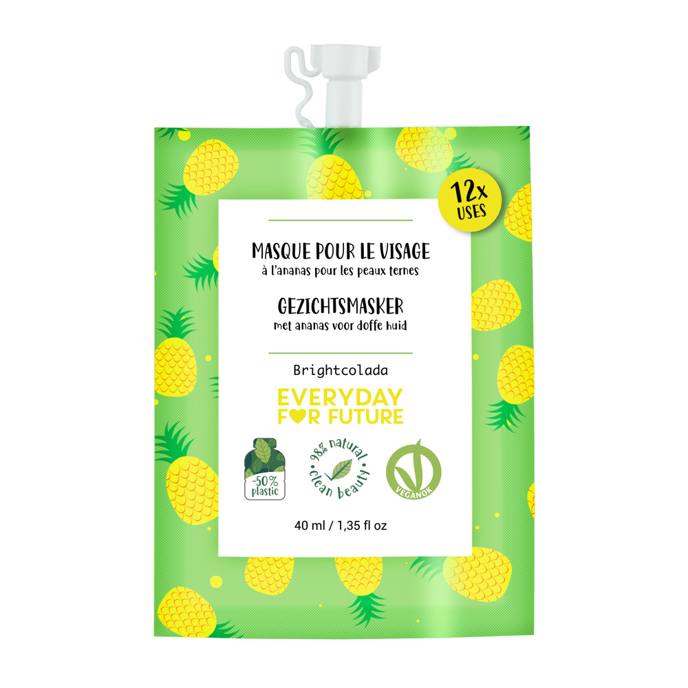 everyday for future Masque visage à l'Ananas Exfoliant visage