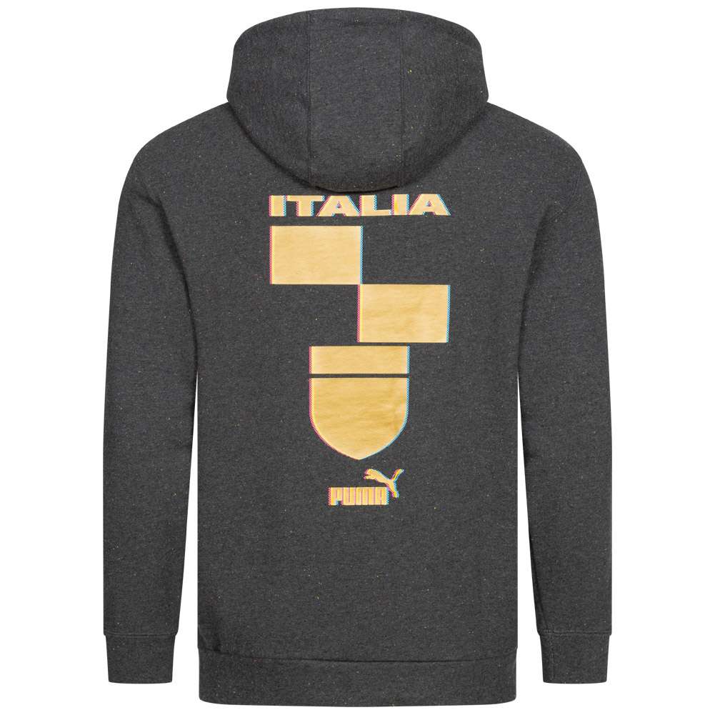 Italien FIGC PUMA FtblCulture Herren Kapuzen Sweatshirt 767136-09