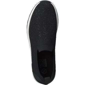 NONAMES Slip On Sneaker in schwarz