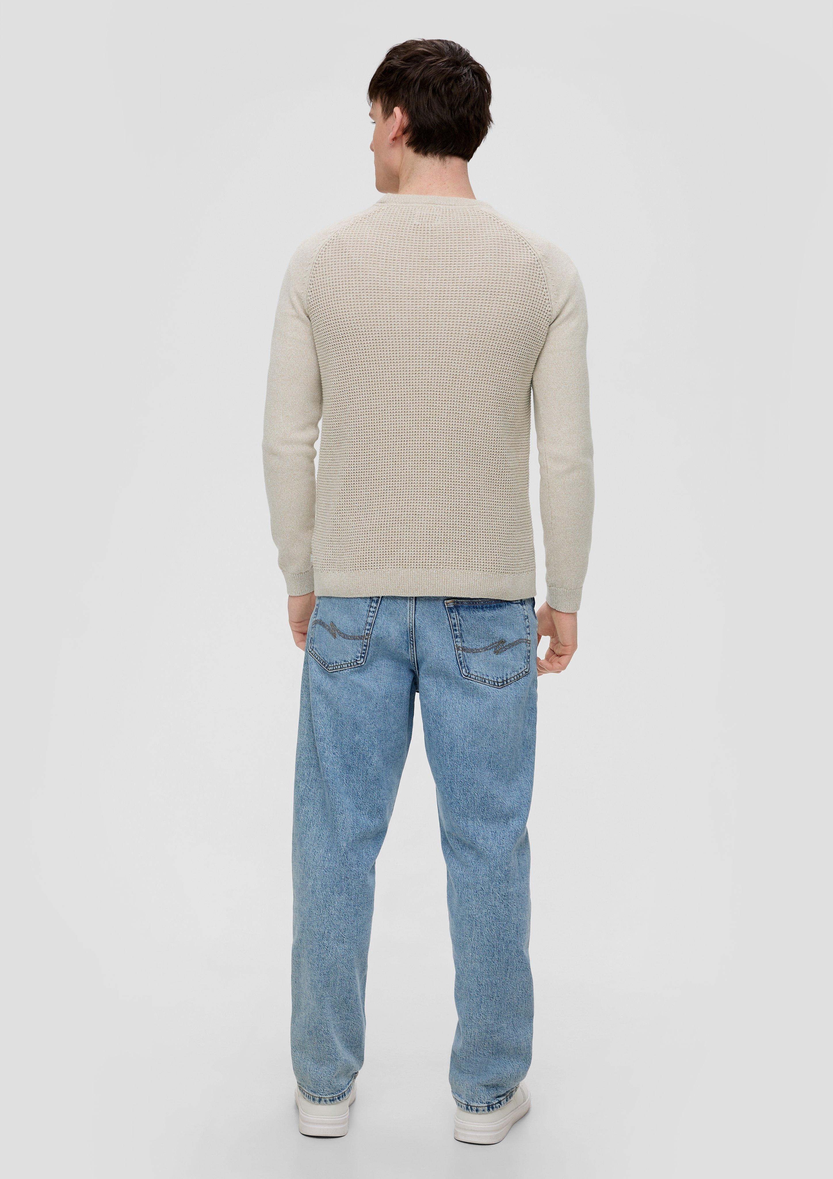 Strickpullover mit Raglanärmeln  2145183-81W0