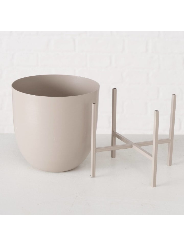 Boltze Blumentopf in beige günstig kaufen onesize