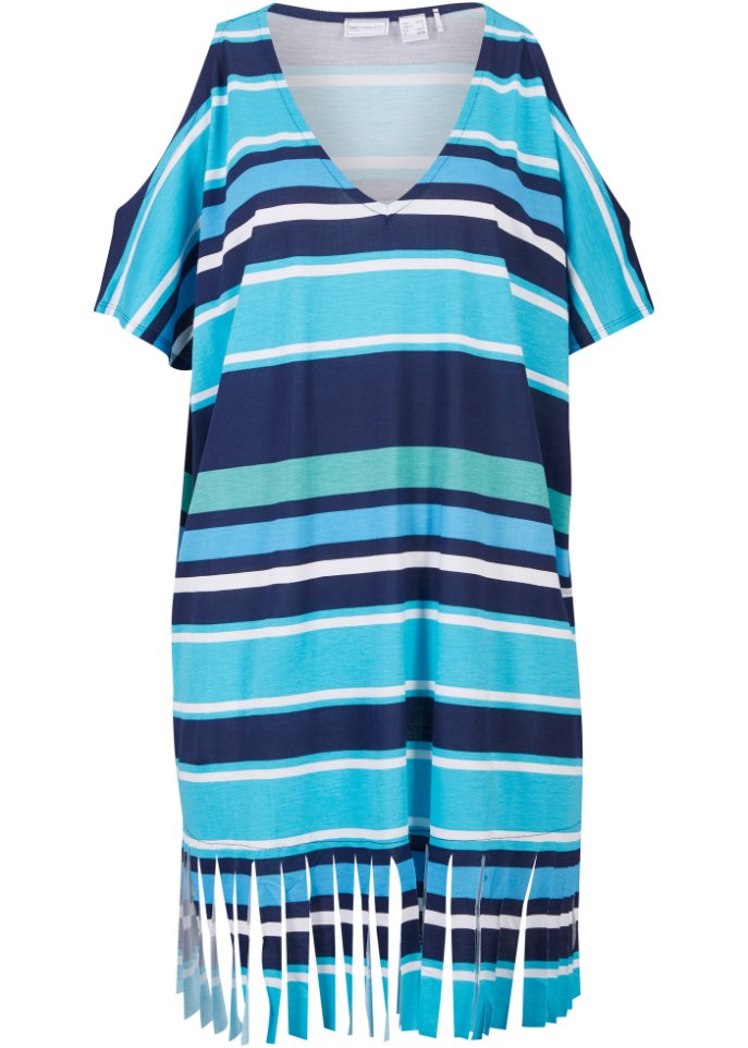 Strand Longshirt mit Cut-Outs