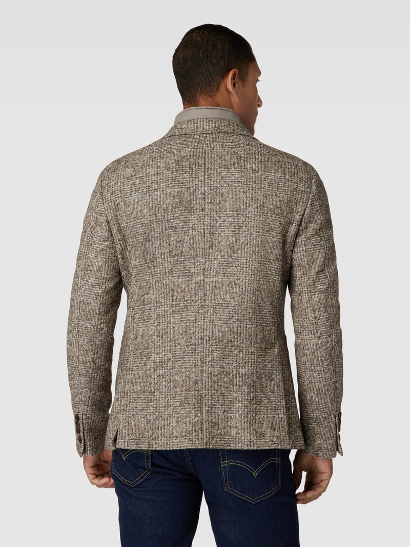 Sakko mit Knopfleiste Modell 'Hecton' in beige