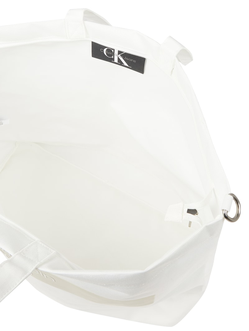 Shopper mit Logo  in weiß