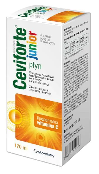 Ceviforte Junior, flydende med C-vitamin til børn fra 3 år