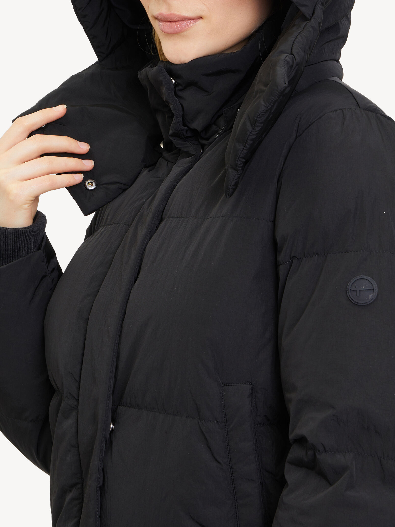 Veste d'hiver - noir doublure chaude