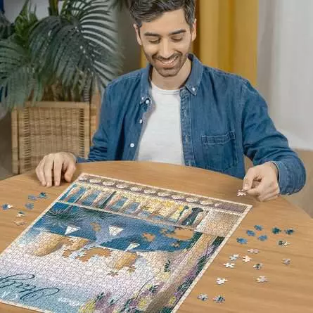 Puzzle 1000 Teile - Postkarte aus Capri