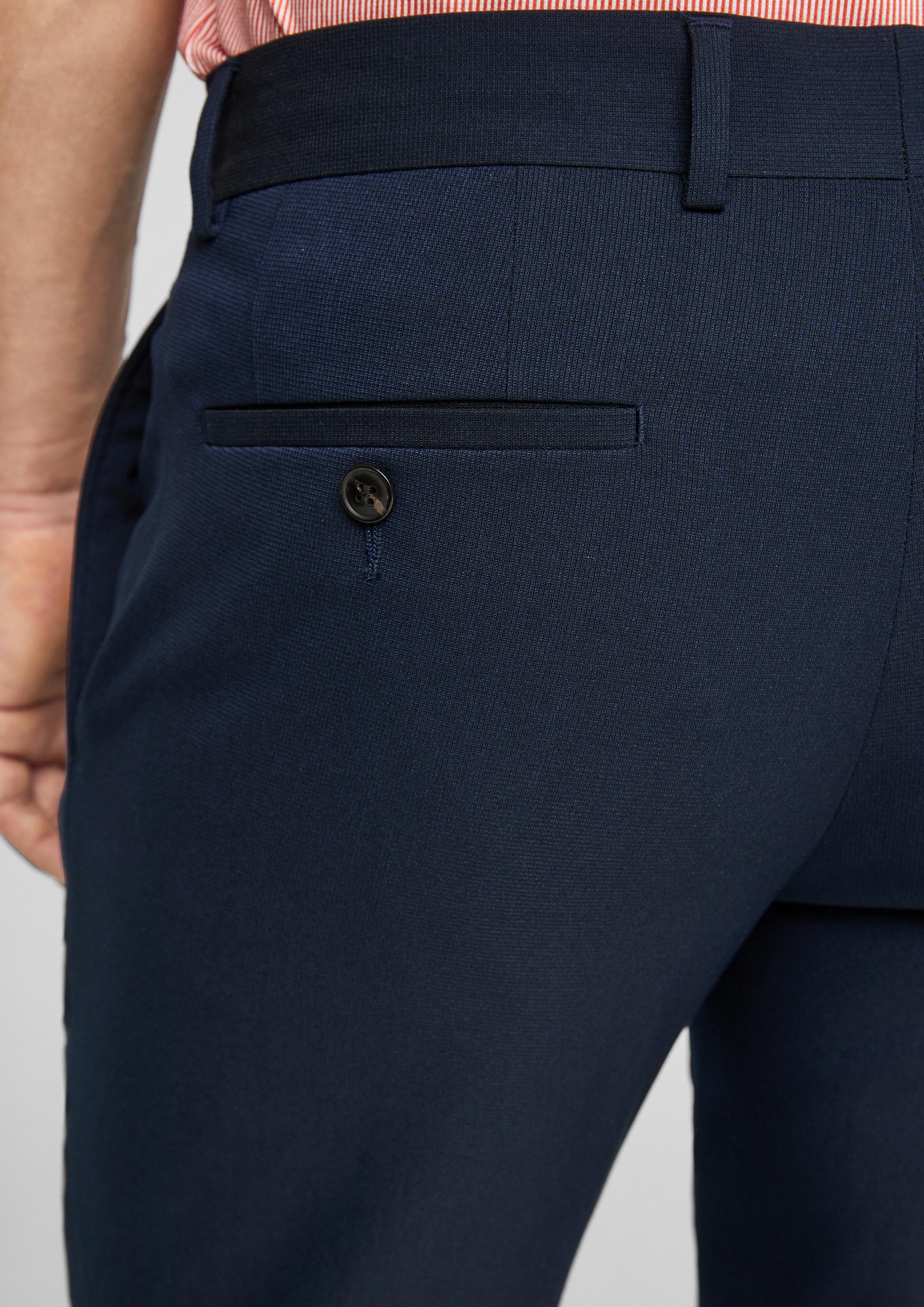 Slim: Anzughose mit Stretchkomfort  02.899.73.4493-5978