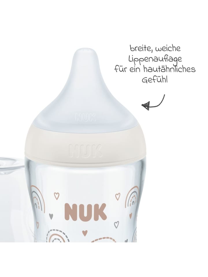 NUK Premium Starter-Set 9-tlg. - Babykostwärmer in weiss,motiv günstig kaufen onesize
