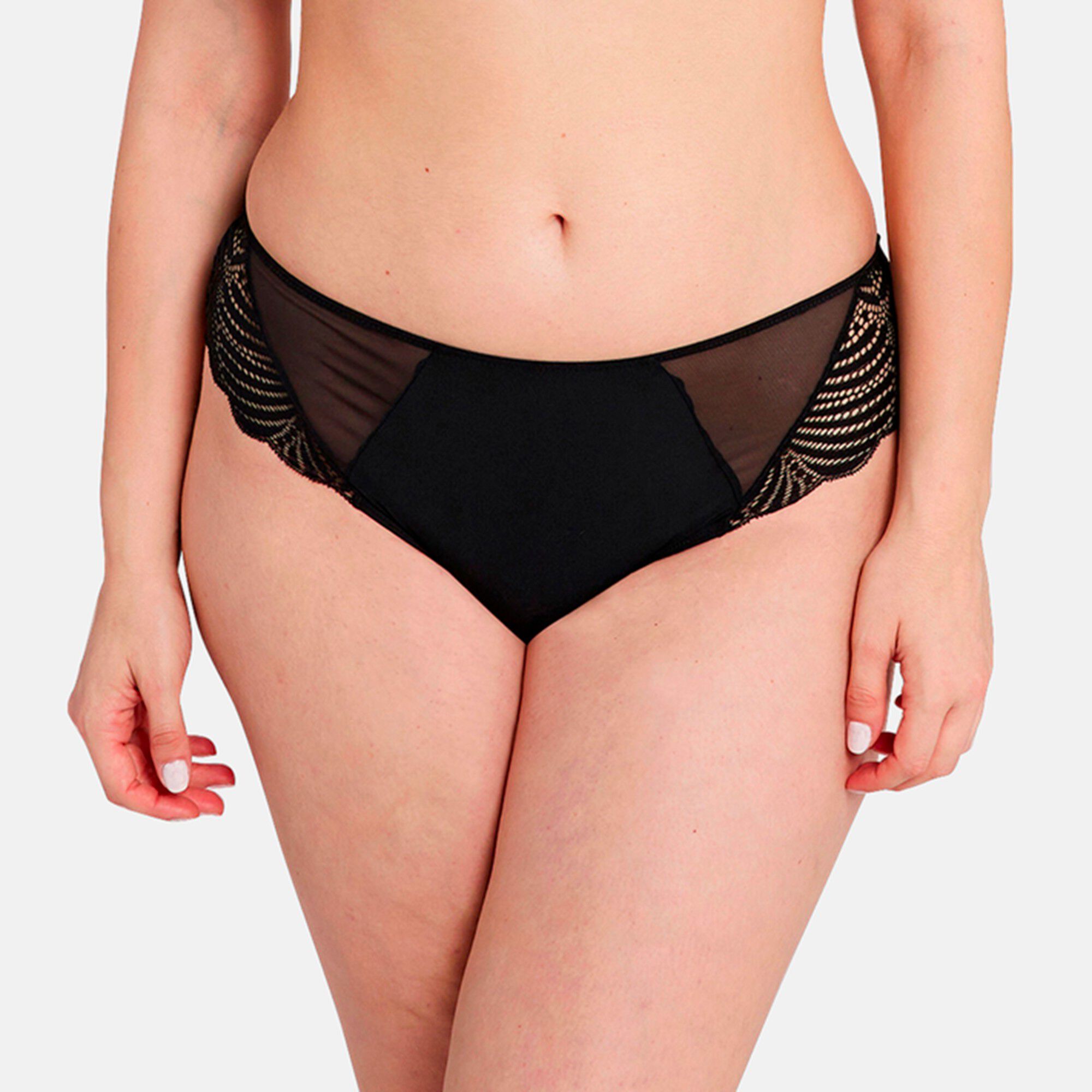 Slip en dentelle et tulle Olivia