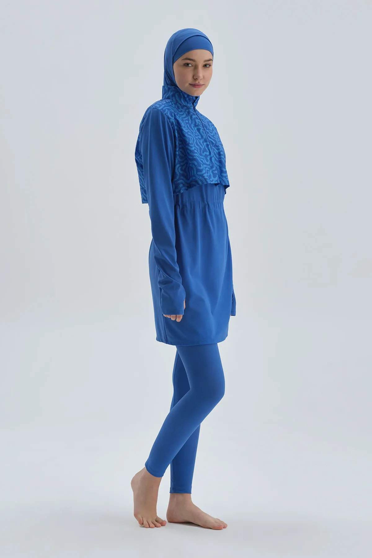 Dagi  Badeanzüge - Blau - Unifarben