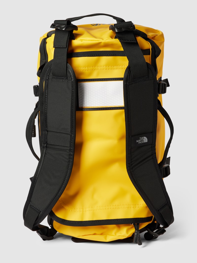Sporttasche mit Label-Print Modell 'BASE CAMP DUFFEL XS' in gelb