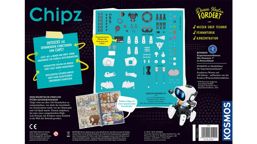 KOSMOS -  Chipz - Dein intelligenter Roboter
