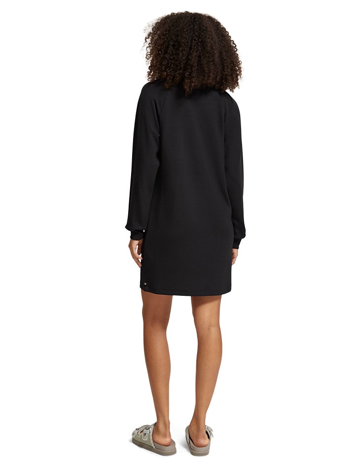 Scotch & Soda Sweatkleid in Schwarz günstig kaufen