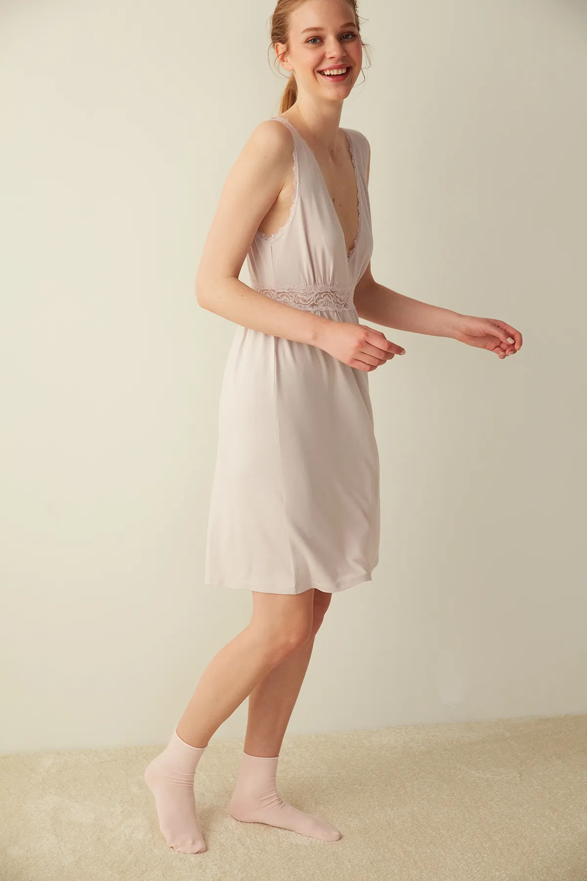 Penti  Nachthemd - Beige - Basic