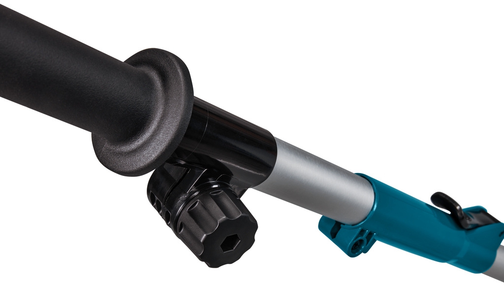 Cortasetos de pértiga inalámbrico Makita DUN461WZ de 18 V y 46 cm (baterías y cargador no incluidos).