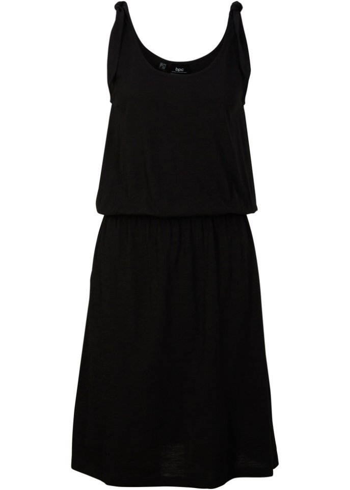 Jersey-Kleid mit Knotendetails