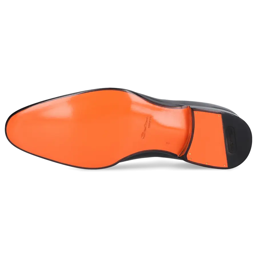 Santoni - Businessschuhe Oxford 16229 Kalbsleder - schwarz