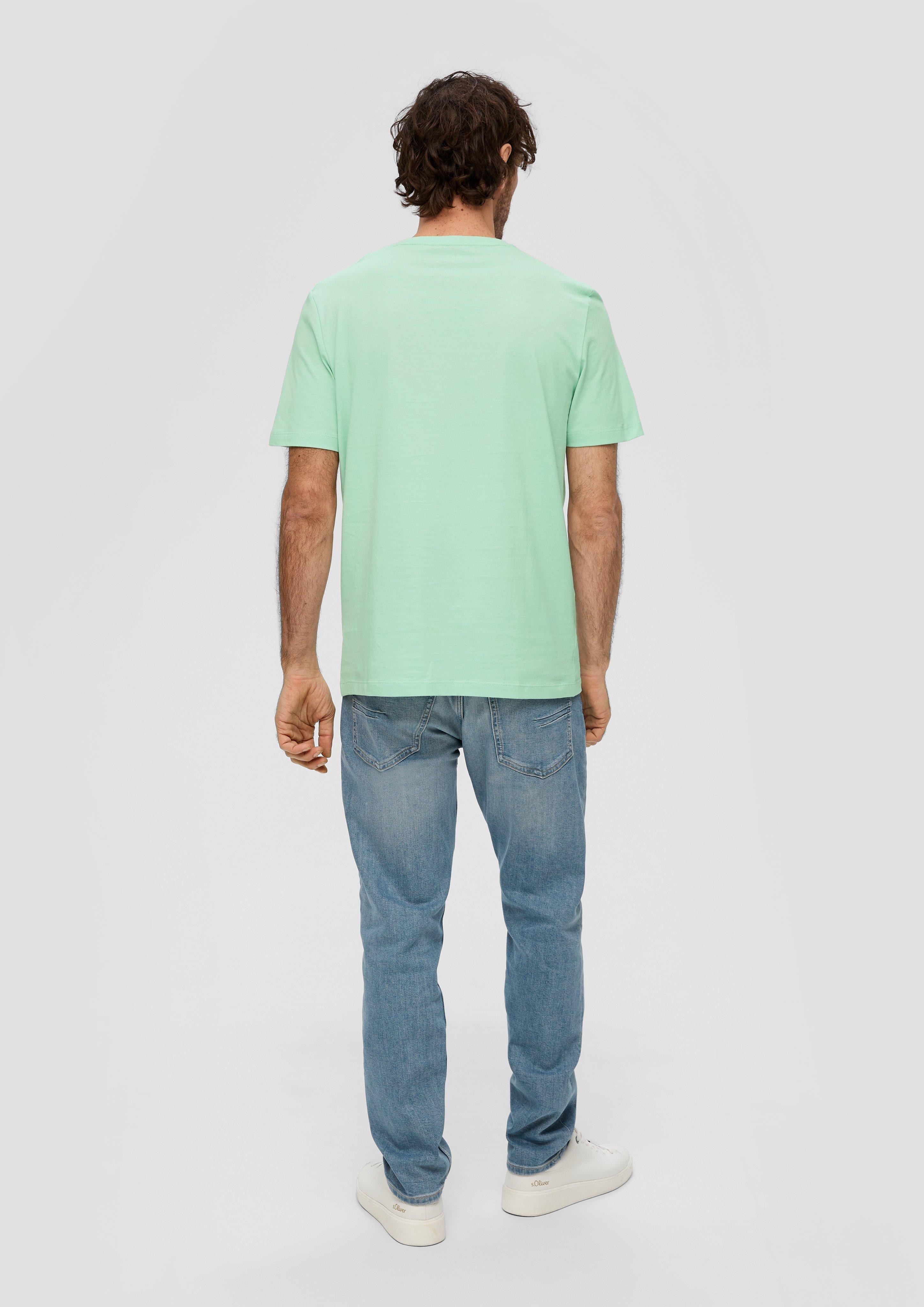 T-Shirt mit Labelprint  2141455-6501