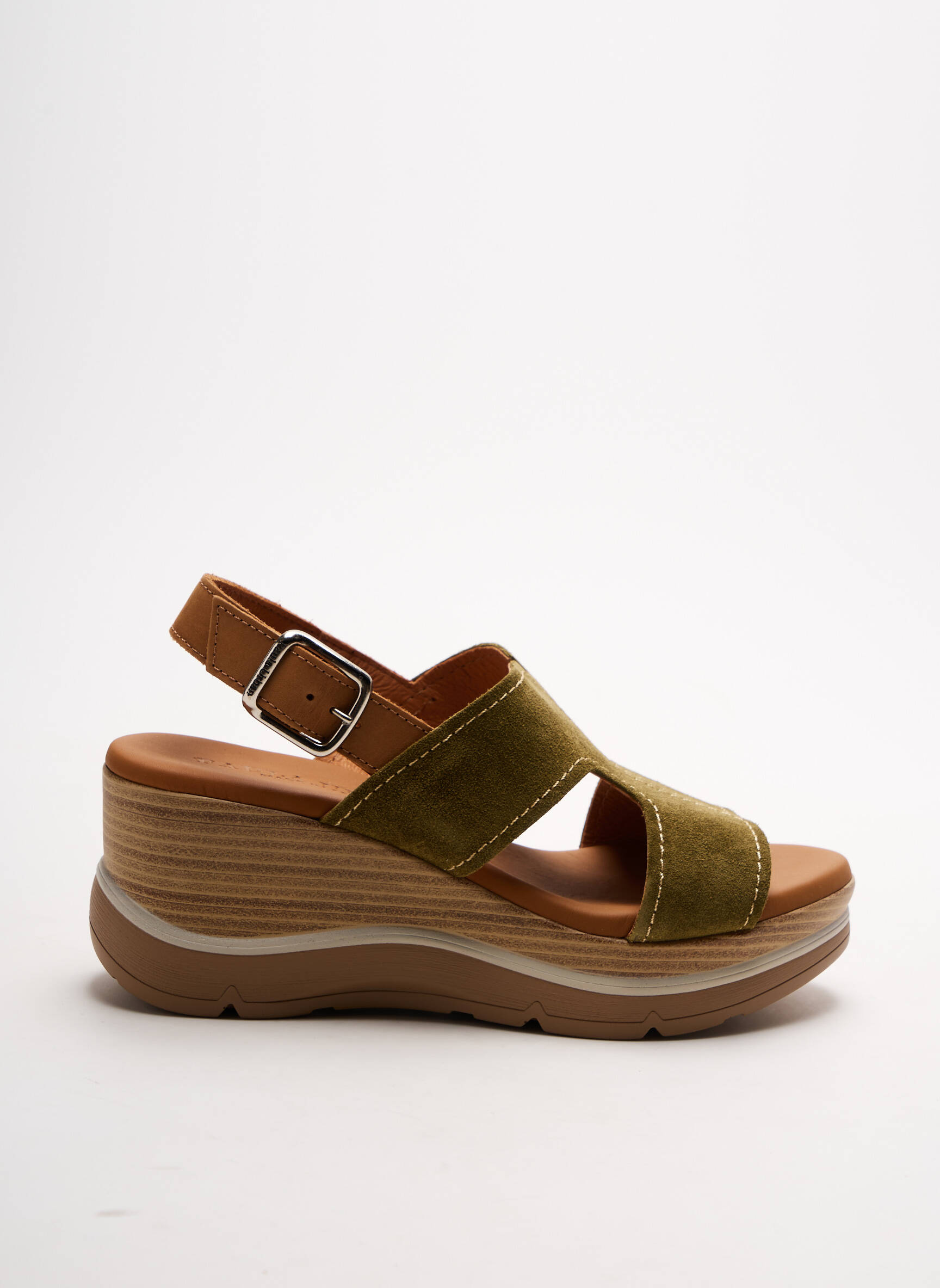 Paula Urban Sandales Nu Pieds Femme couleur vert