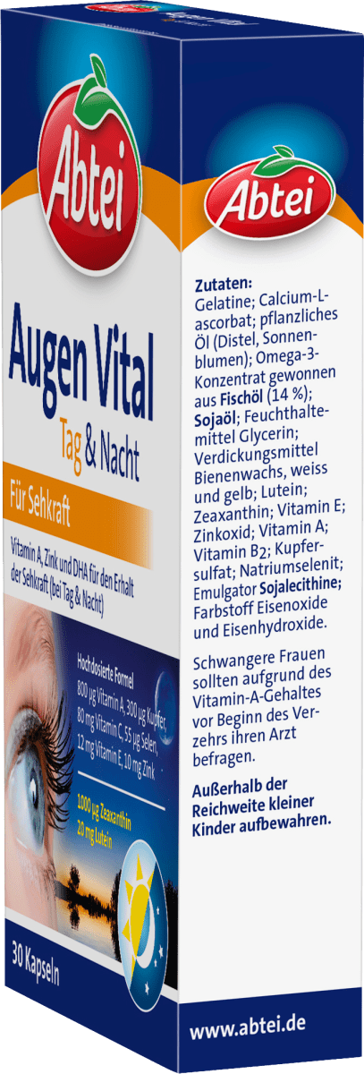 Augen Vital Tag & Nacht Kapseln 30 St., 20,3 g