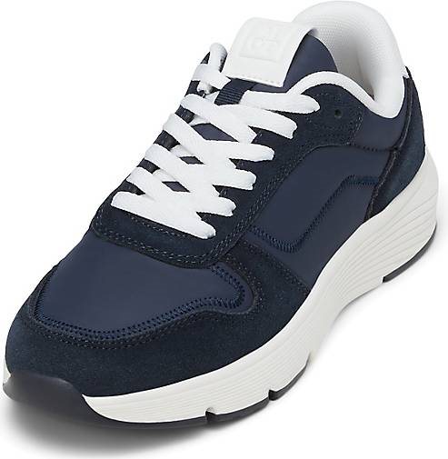 Marc O'Polo Sneaker aus spannendem Material-Mix