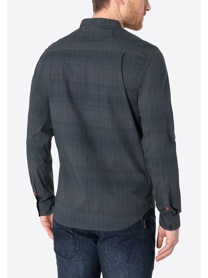 Timezone Hemd - Regular fit -  in Anthrazit günstig kaufen