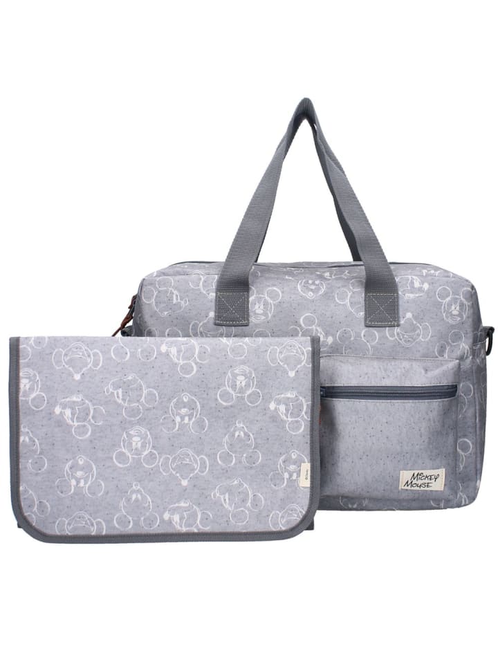 Disney Große Baby Wickeltasche | mit Wickelunterlage | Mickey Mouse günstig kaufen onesize