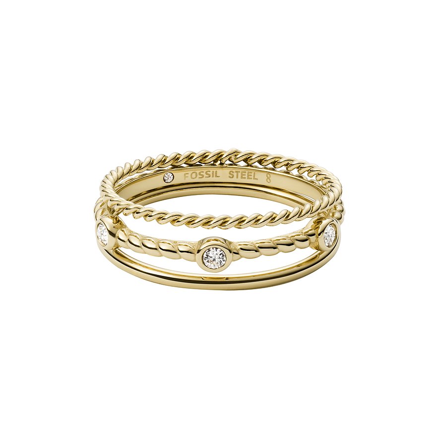 Fossil Damenring