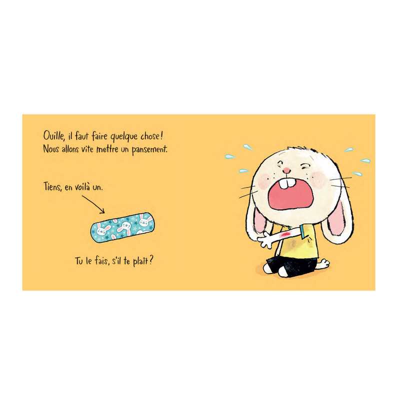 Livre Sèche tes larmes, Petit Lapin ! - L'école des loisirs