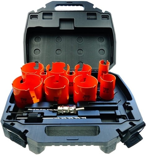 GRN Tools 550G-SET10 10-delt multikonstruktionsgaffelsæt i kasse (S-lås)