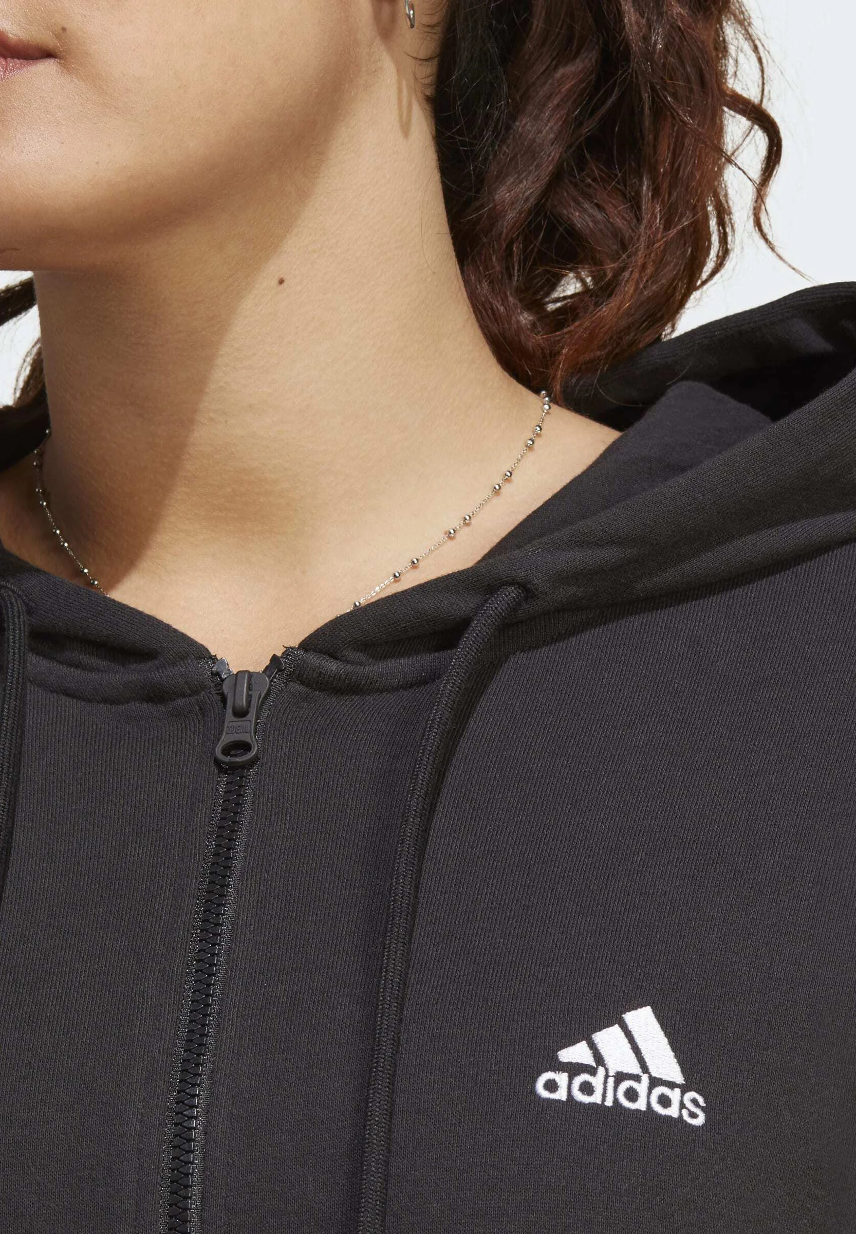adidas Sportswear ESSENTIALS LINEAR FULL-ZIP PLUS Tamaño - Sudadera con cremallera
